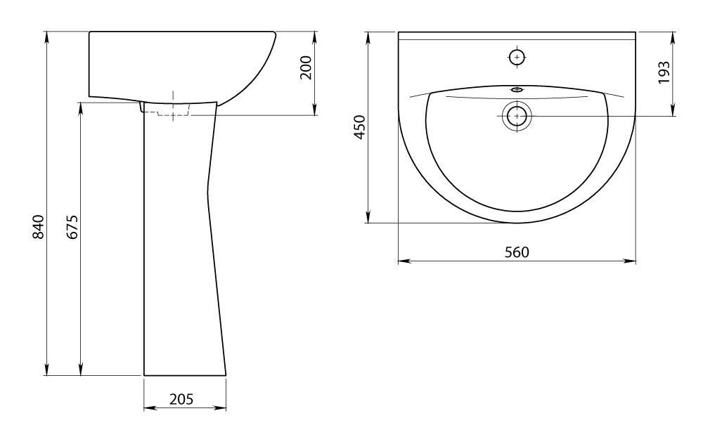 Купить раковина на пьедестале виктория крап на белом, воротынск в Иваново магазин сантехники Суперстрой