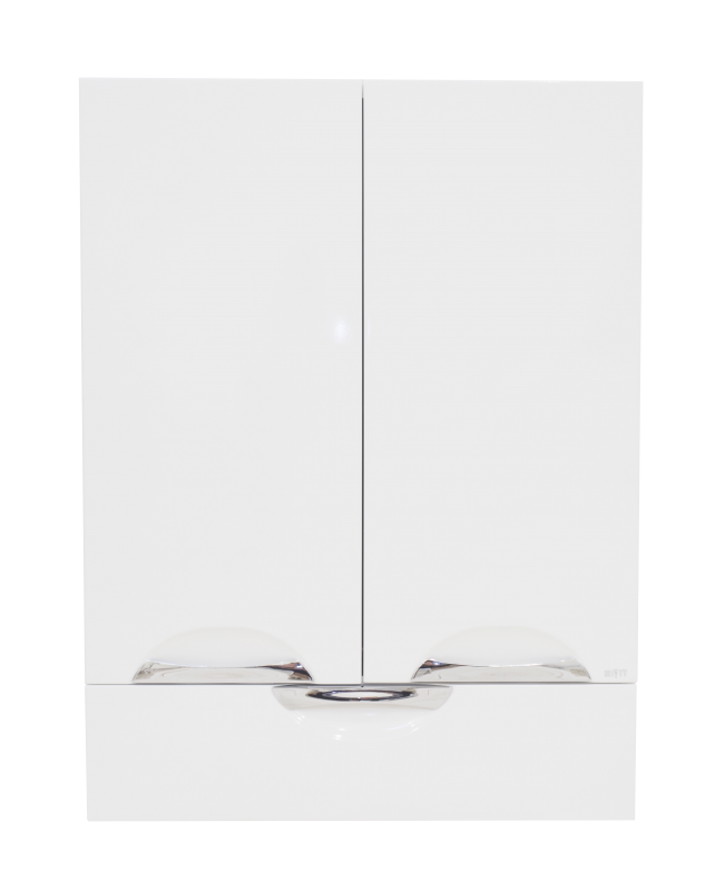 Купить шкаф подвесной лора-60 белый, 1 ящ, misty. в Иваново магазин сантехники Суперстрой