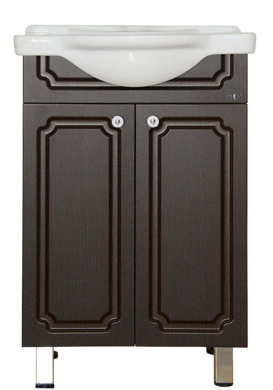 Купить тумба прямая александра - 55 , венге ,misty.(прямая) в Иваново магазин сантехники Суперстрой