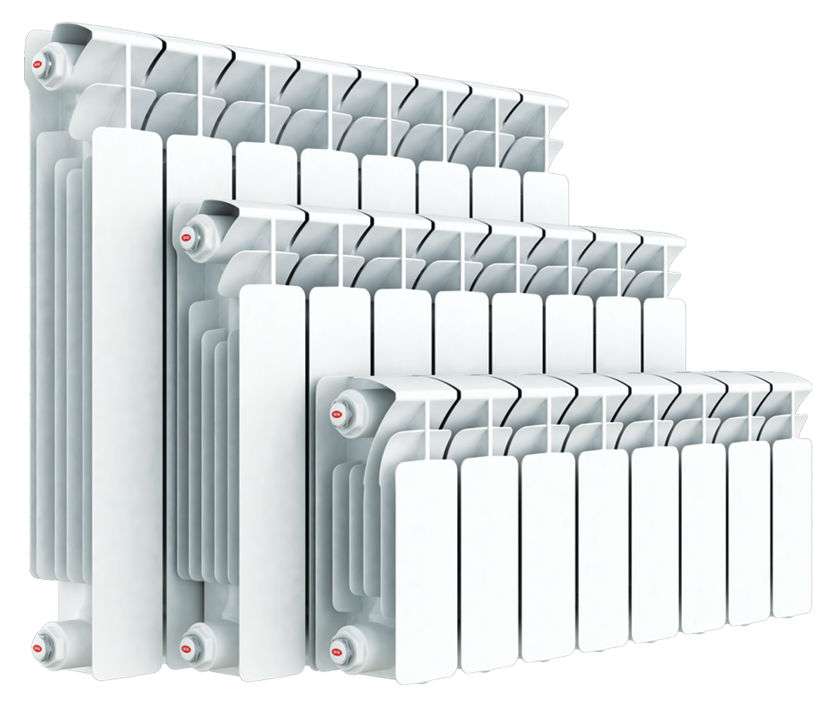 Купить радиатор биметаллический в500 11 сек, rifar в Иваново магазин сантехники Суперстрой