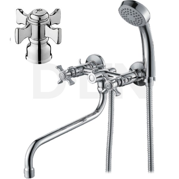 Купить смеситель d143807 для ванны, d-lin. в Иваново магазин сантехники Суперстрой