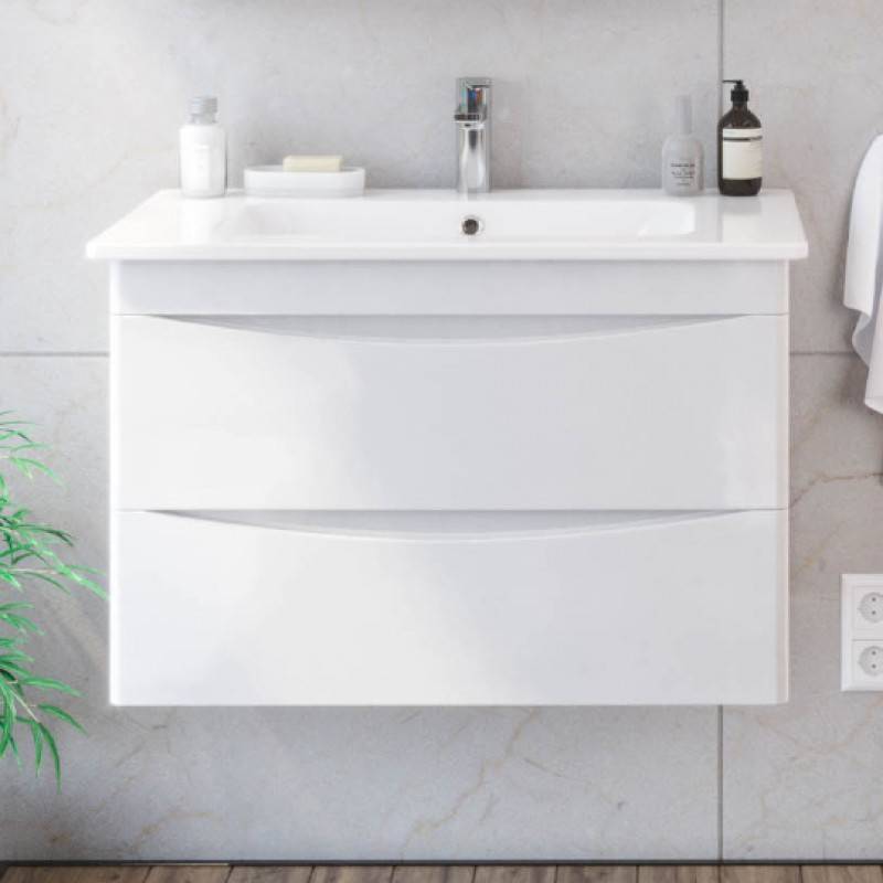 Купить тумба smile 60 подвес, 2/ящ, sanstar в Иваново магазин сантехники Суперстрой