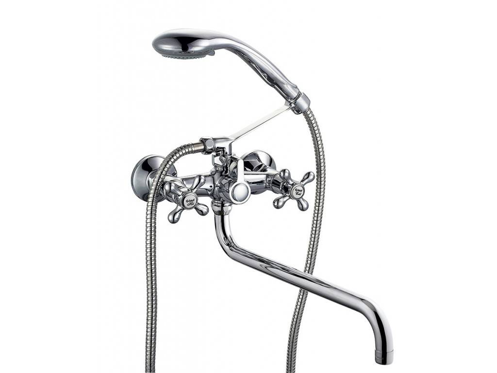 Купить смеситель для ванны с душем qml-728, g-lauf. в Иваново магазин сантехники Суперстрой