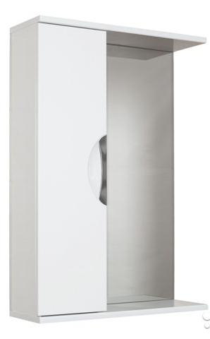 Купить зеркало-шкаф панда-55, универсальная, aqualine. в Иваново магазин сантехники Суперстрой