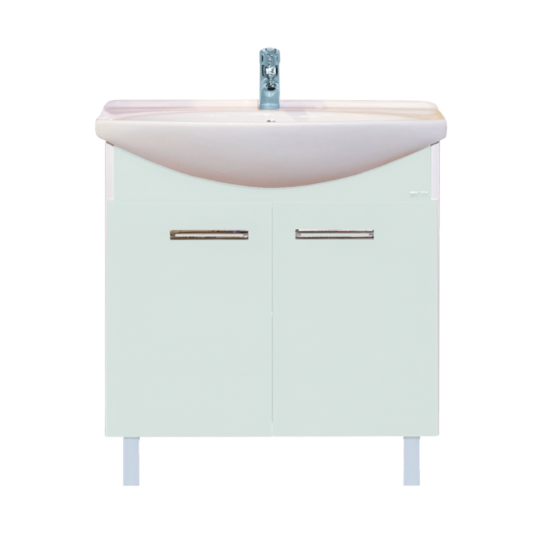 Купить тумба джулия - 75  белая,misty. в Иваново магазин сантехники Суперстрой