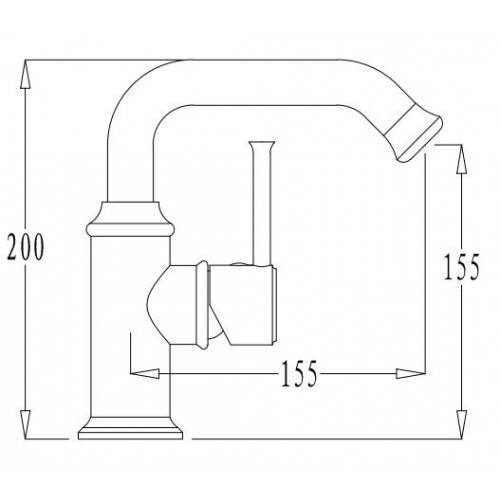 Купить смеситель merkur 26211  для кухни,kaiser в Иваново магазин сантехники Суперстрой