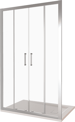 Купить душевое ограждение latte wtw-td-160-c-we, bas. в Иваново магазин сантехники Суперстрой