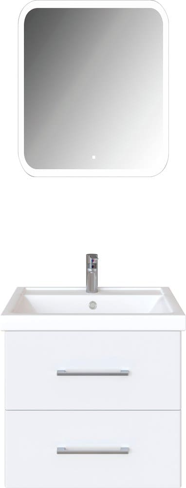 Купить тумба sorento-60 подвесная, 2 ящ+раковина фостер-60, sanstar. в Иваново магазин сантехники Суперстрой