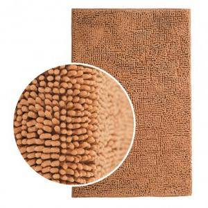 Купить коврик микрофибра 60*90 светло-коричневый, zalel. в Иваново магазин сантехники Суперстрой