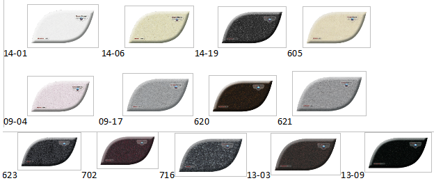 Купить мойка композитная adriano 13-03 (темный серый),brossko в Иваново магазин сантехники Суперстрой