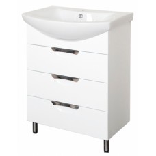 Купить тумба балтика-60/3 врез +рак. балтика-60, aqualine. в Иваново магазин сантехники Суперстрой