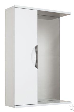 Купить зеркало-шкаф панда-70, врезная ручка, aqualine. в Иваново магазин сантехники Суперстрой