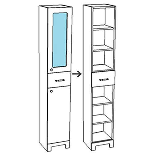 Купить пенал прованс-30, corozo. в Иваново магазин сантехники Суперстрой