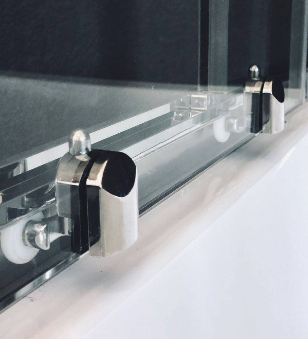 Купить душевая кабина royal rb 100nrw-t-ch, вп,пс,акриловая задняя стенка,гидромассаж в Иваново магазин сантехники Суперстрой