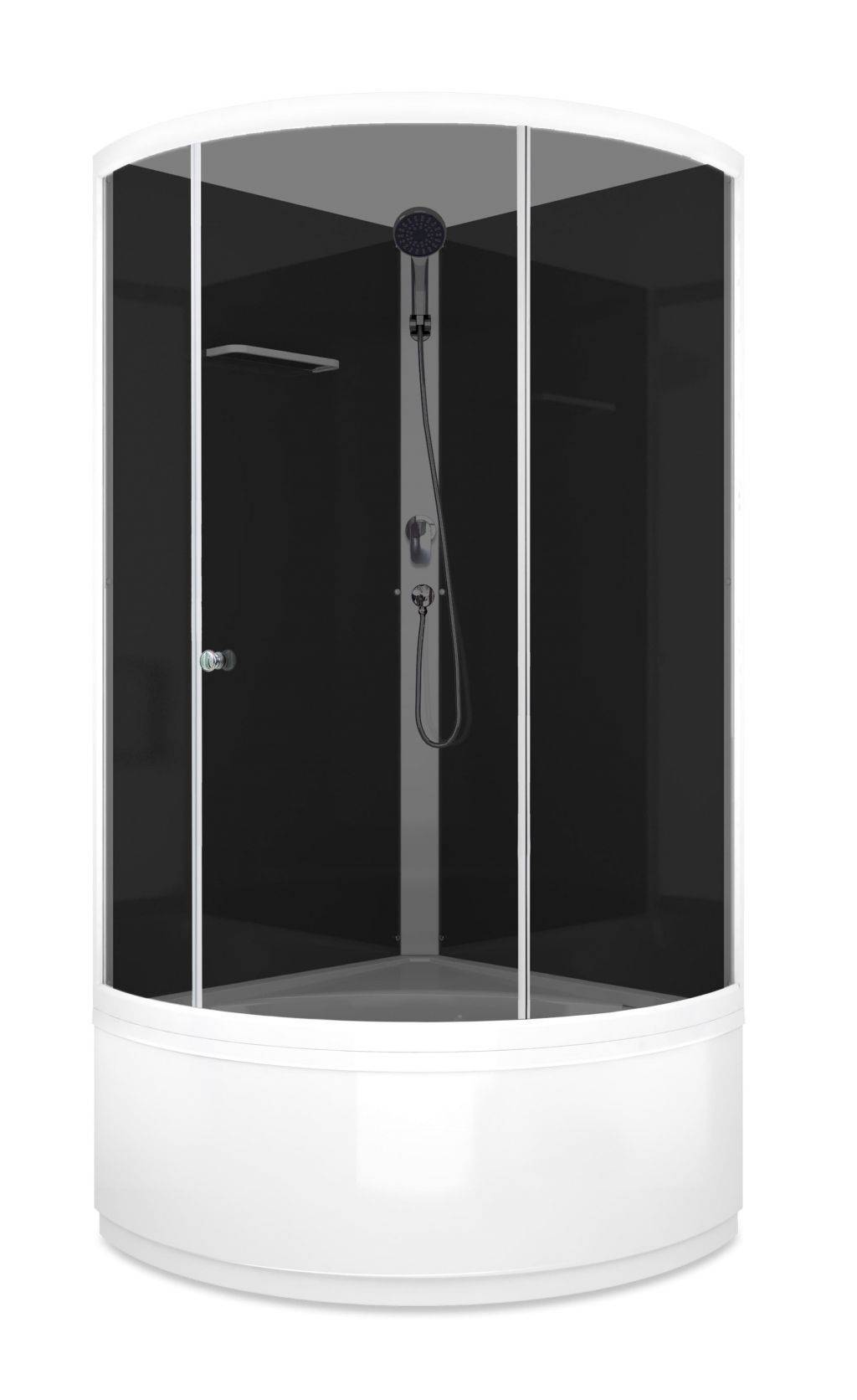 Купить душевая кабина domani spa simple high  без крыши вп тс в Иваново магазин сантехники Суперстрой