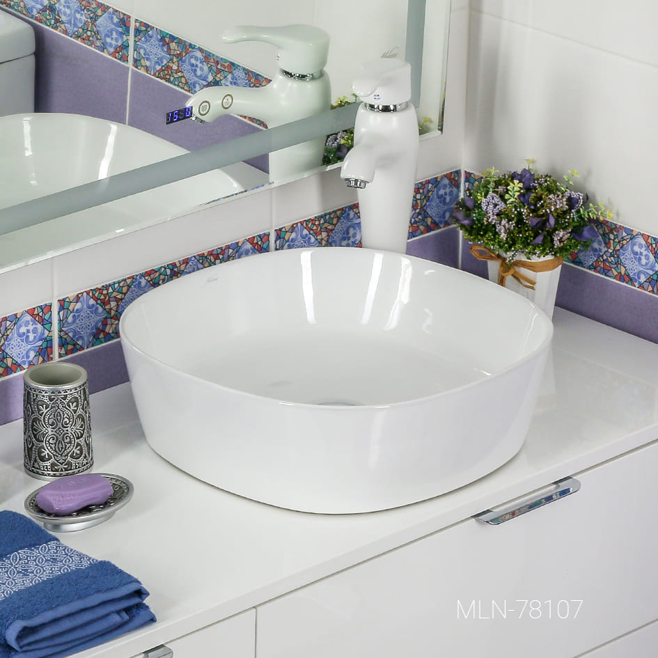 Купить раковина 78107, melana. в Иваново магазин сантехники Суперстрой