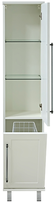 Купить пенал марта-35 правый, белый, misty. в Иваново магазин сантехники Суперстрой