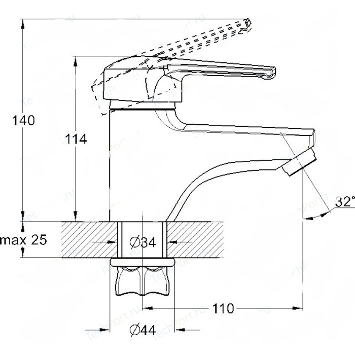 Купить смеситель для раковины  lwz1-a182, g-lauf. в Иваново магазин сантехники Суперстрой