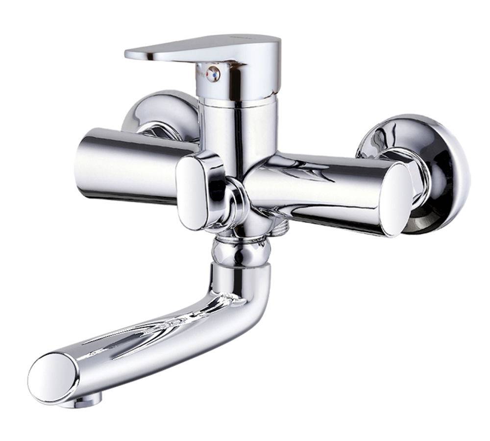 Купить смеситель для ванны с душем pud-3045,g-lauf. в Иваново магазин сантехники Суперстрой