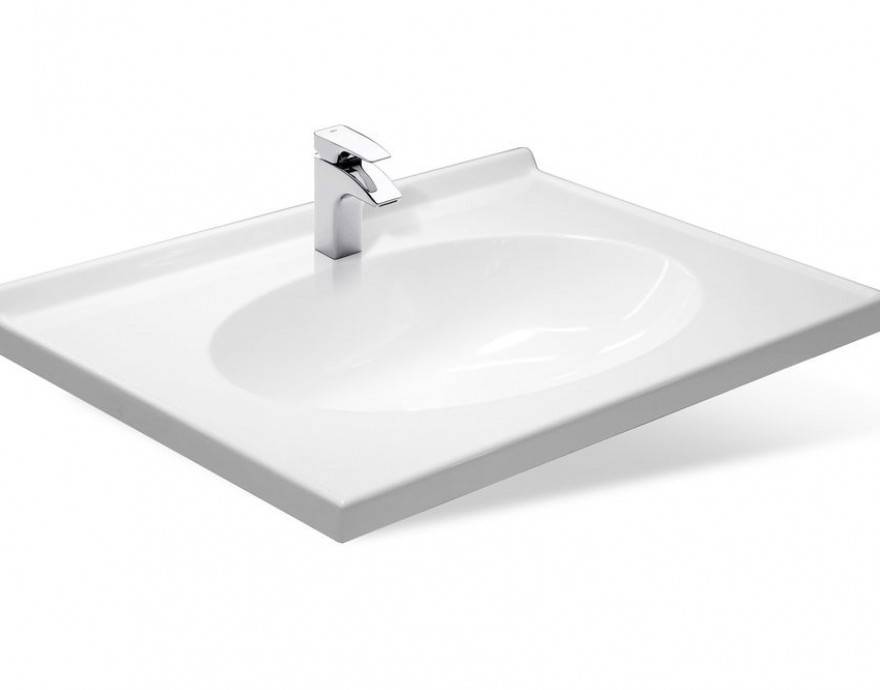 Купить раковина лилия 700*500, эстет. в Иваново магазин сантехники Суперстрой