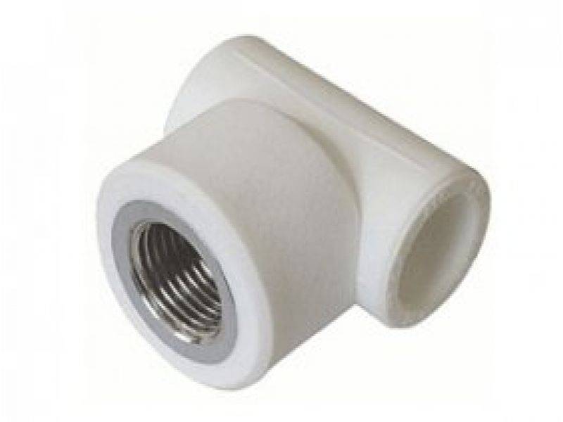 Купить тройник п/п комбинированный 32*3/4 вн резьба, formule в Иваново магазин сантехники Суперстрой