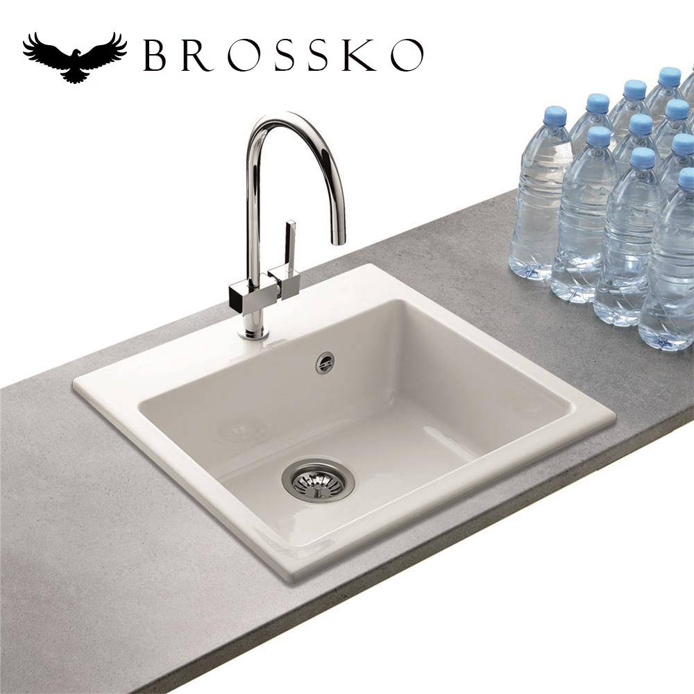Купить мойка композитная angelo 623, brossko. в Иваново магазин сантехники Суперстрой