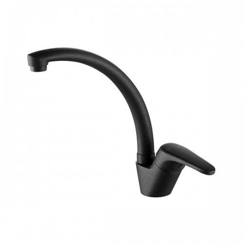 Купить смеситель для кухни county 55244-12 black metalic,kaiser в Иваново магазин сантехники Суперстрой