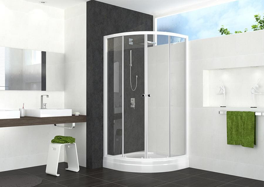 Купить душевой угол domani spa fit 99 нп пс в Иваново магазин сантехники Суперстрой