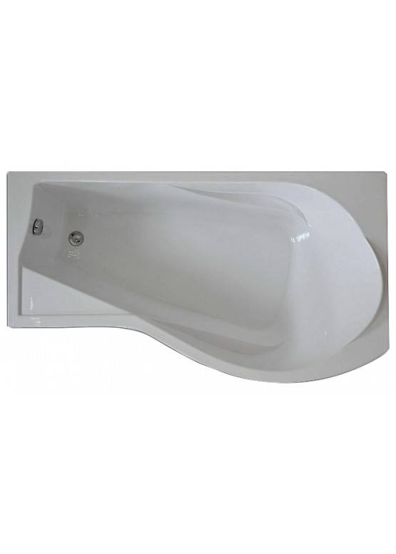 Купить ванна акриловая  капри 1700*945 правая,bas. в Иваново магазин сантехники Суперстрой