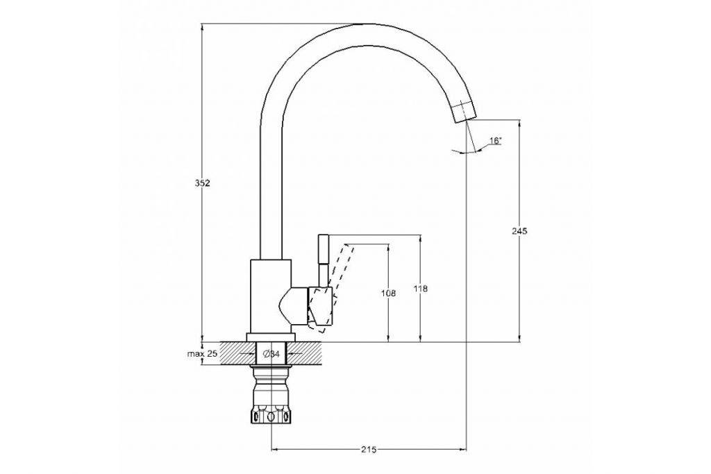 Купить смеситель для раковины eza4-d090, solone. в Иваново магазин сантехники Суперстрой