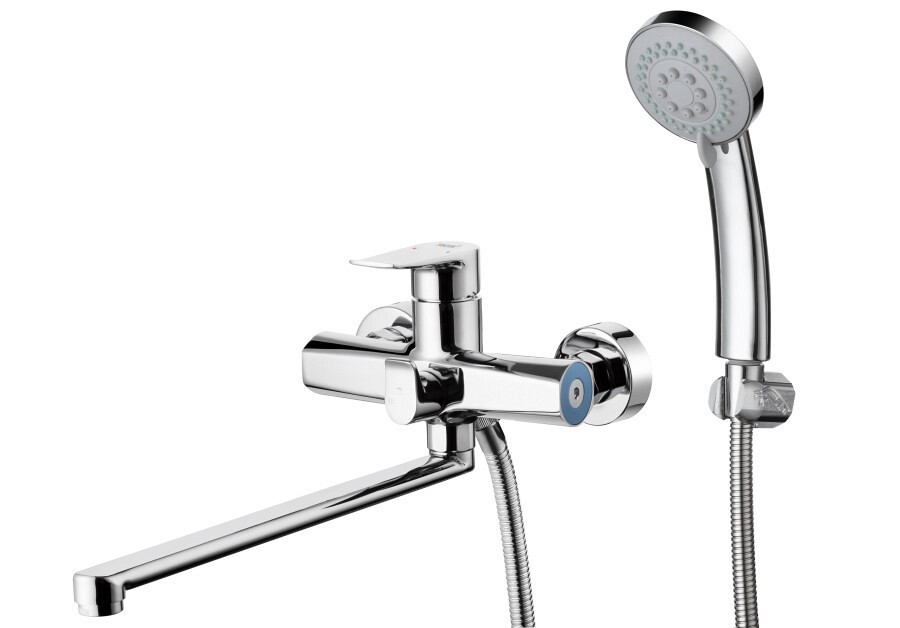 Купить смеситель для ванны с душем gob7-a134, g-lauf. в Иваново магазин сантехники Суперстрой