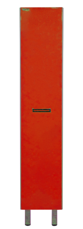 Купить пенал джулия - 35  правый красный,misty. в Иваново магазин сантехники Суперстрой