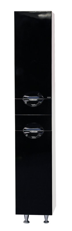 Купить пенал  жасмин- 31 лев.  черн+ б/к, misty. в Иваново магазин сантехники Суперстрой