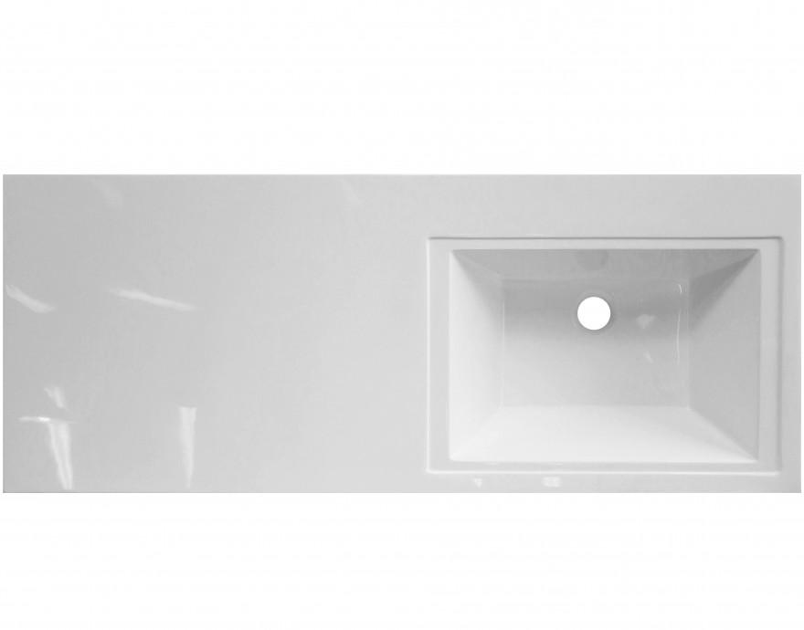 Купить раковина даллас 1302*482,правая ,эстет в Иваново магазин сантехники Суперстрой