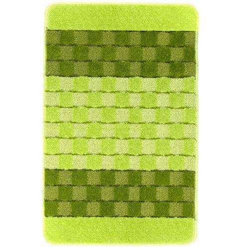 Купить коврик для ванны 445672 (60*100) зеленый квадраты, banyolin silver. в Иваново магазин сантехники Суперстрой