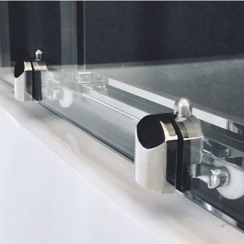 Купить душевая  кабина royal bath rb 90bk6-wt-ch, 90*90*217,нп пс, белая задняя стенка в Иваново магазин сантехники Суперстрой