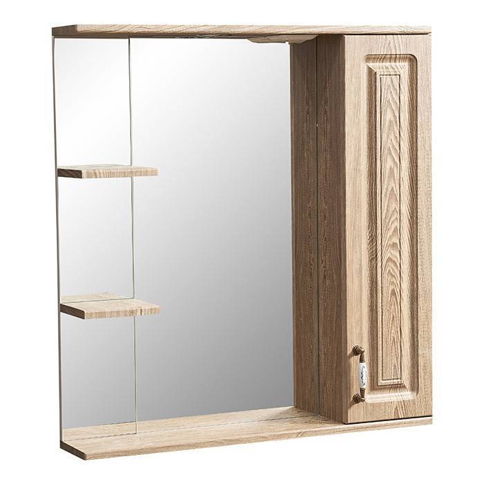 Купить зеркало-шкаф кармела-75/с карпатcкая ель,stella polar. в Иваново магазин сантехники Суперстрой