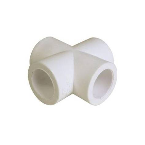 Купить крестовина п/п 20 белая,formule. в Иваново магазин сантехники Суперстрой