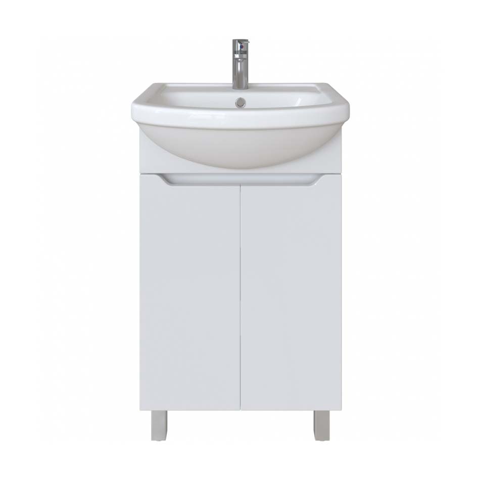 Купить тумба bianco 50,б/ящ, белая, sanstar в Иваново магазин сантехники Суперстрой