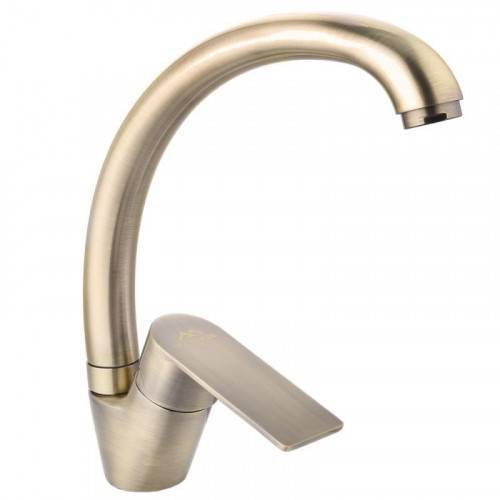 Купить смеситель а4130-4 для кухни, латунь, бронза. fashum. в Иваново магазин сантехники Суперстрой