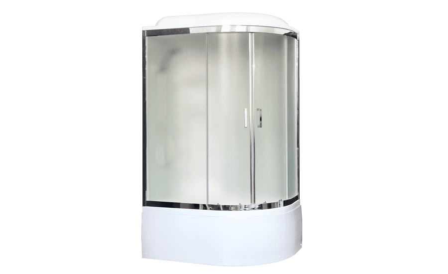 Купить душевая кабина royal rb 8120bk6-wc-ch,l вп,мс,белая задняя стенка в Иваново магазин сантехники Суперстрой