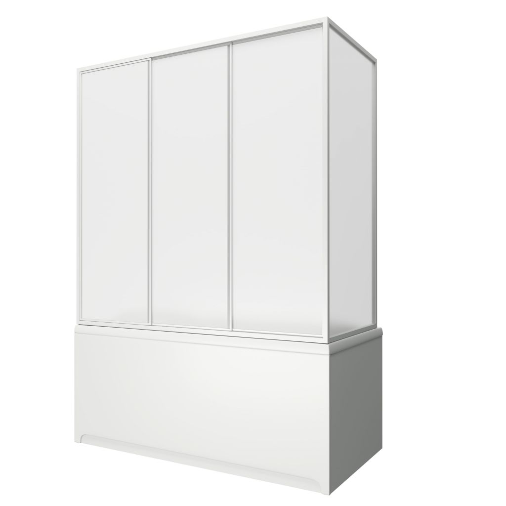 Купить шторка бриз/верона/ибица (3 ств, пластик), bas. в Иваново магазин сантехники Суперстрой