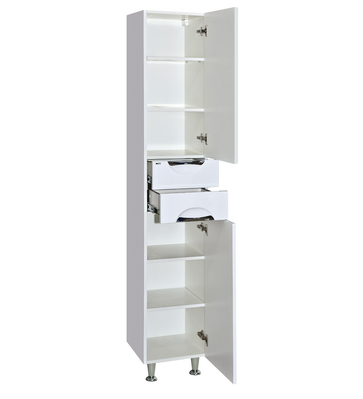 Купить пенал жасмин - 35 прав.  белая без корзины, misty. в Иваново магазин сантехники Суперстрой