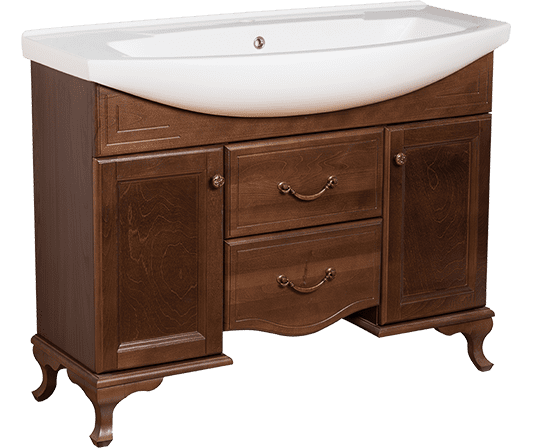 Купить тумба напольная берта 105 орех+рак элеганс, good door. в Иваново магазин сантехники Суперстрой