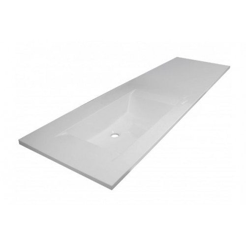 Купить раковина рава 70 с крылом 2220-2610*505,эстет. в Иваново магазин сантехники Суперстрой