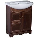 Купить тумба напольная варна 65 орех+рак элеганс, good door. в Иваново магазин сантехники Суперстрой