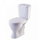 Купить компакт-унитаз поло белый, микролифт, rosa. в Иваново магазин сантехники Суперстрой