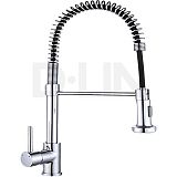 Купить смеситель d159315-2 для кухни с вытяжной лейкой, d-lin. в Иваново магазин сантехники Суперстрой