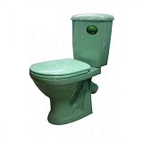 Купить компакт-унитаз суперкомпакт стандарт, салатовый, старый оскол. в Иваново магазин сантехники Суперстрой