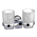 Купить держатель для стакана двойной d212700,d-lin. в Иваново магазин сантехники Суперстрой